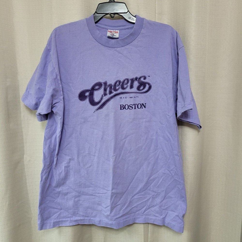 Cheers Boston Vintage 90s Single Stitch T-Shirt Adult Size XL SofTee USA Made